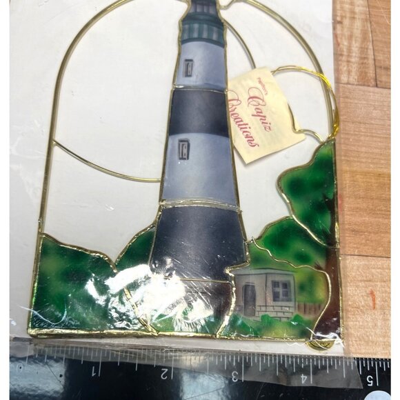 Lighthouse Stained Glass Suncatcher By Papina Creations - Picture 5 of 6